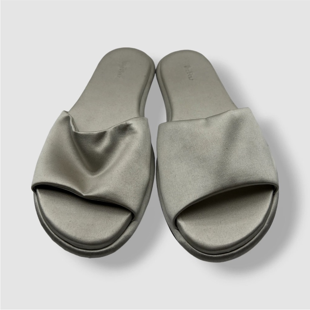 The Row Satin Slides